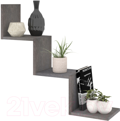 Полка Кортекс-мебель КМ 27