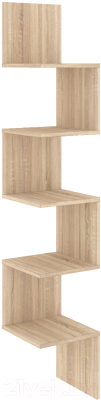 Полка Кортекс-мебель КМ 28 (дуб сонома) - фото