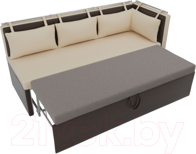 Скамья кухонная мягкая Mebelico Метро 41 правый / 58912