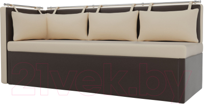 Скамья кухонная мягкая Mebelico Метро 41 левый / 58912 - фото