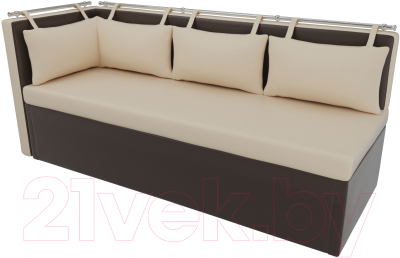 Скамья кухонная мягкая Mebelico Метро 41 левый / 58912