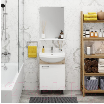 Тумба под умывальник Onika Эко 52.10 / 105209 (дуб сонома)