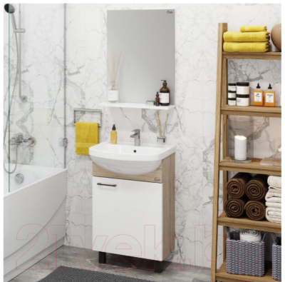 Тумба под умывальник Onika Эко 52.10 / 105209 (дуб сонома)