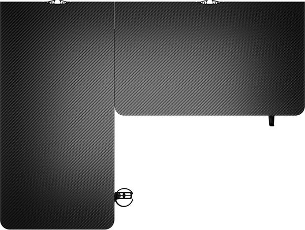 Геймерский стол AndaSeat Wind Seeker / AD-D-1600-01-B-Z