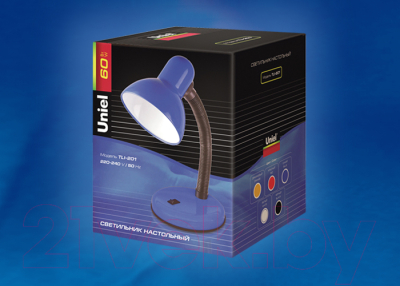 Настольная лампа Uniel TLI-201 (черный)