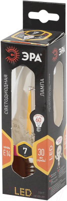 Лампа ЭРА F-LED B35-7W-827-E14 / Б0048378