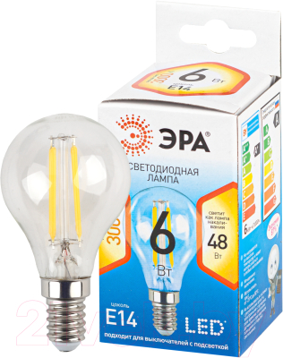 Лампа ЭРА P45-7W-827-E14 / Б0048384