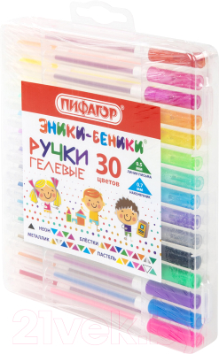 Набор гелевых ручек Пифагор Эники-беники / 143825 - фото