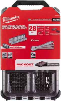 Набор головок слесарных Milwaukee 4932478812