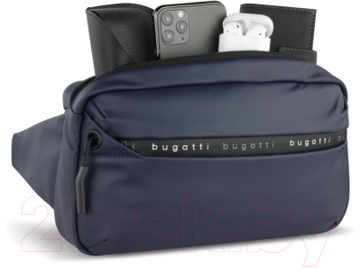 Сумка на пояс Bugatti Blanc / 49660405 (синий)