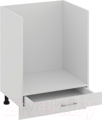 Шкаф под духовку ТриЯ Весна 1Н6Б (белый/белый глянец)
