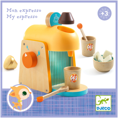 Кофемашина игрушечная Djeco Эспрессо / 06548