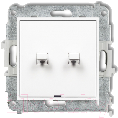 Выключатель Karlik Жалюзийный в американском стиле MWPUS-8 - фото