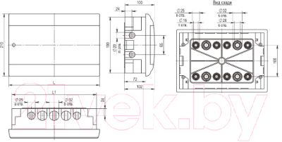 Бокс пластиковый IEK MKP82-V-09-41-20