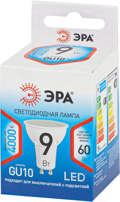 Лампа ЭРА LED MR16-10W-840-GU10 / Б0048377