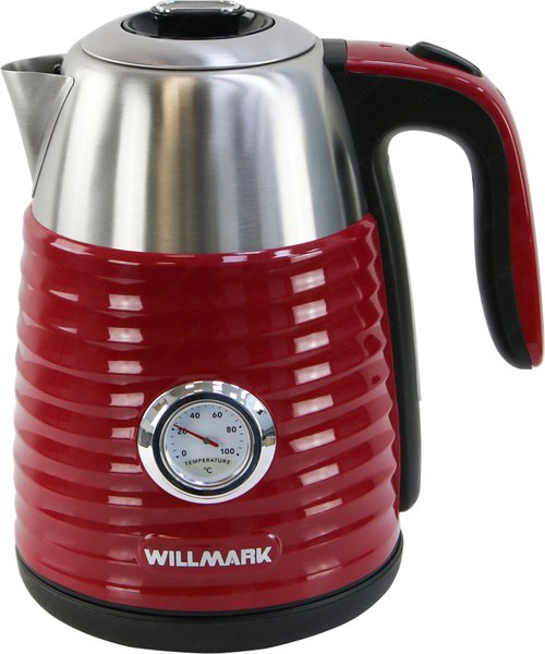 Электрочайник Willmark WEK-1738PST (красный) - фото