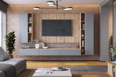 Полка MLK Сканди 1680 с перегородками