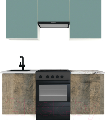 Готовая кухня ВерсоМебель Эко-2 1.8 - фото