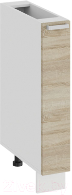 Шкаф карго ТриЯ Гранита 1Н15К (белый/дуб сонома) - фото