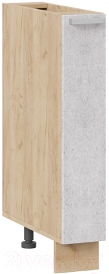 Шкаф карго ТриЯ Гранита 1Н15К (дуб крафт золотой/бетон снежный) - фото