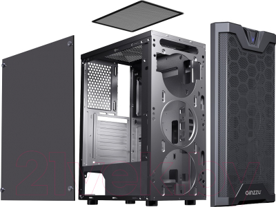 Корпус для компьютера Ginzzu SL180