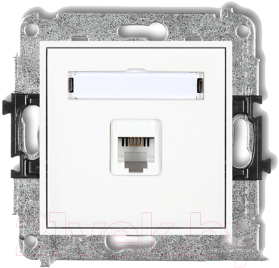 Розетка Karlik 1XRJ11 / MGT-1 - фото
