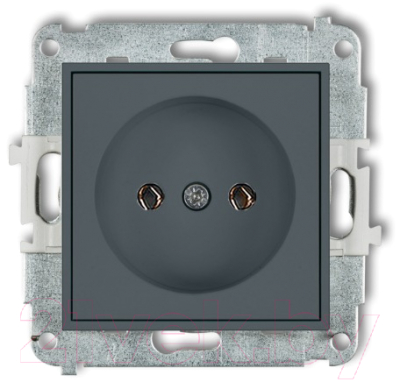Розетка Karlik 28MGP-1 2P - фото