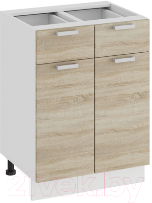 Шкаф-стол кухонный ТриЯ Гранита 1Н6Я1 - фото