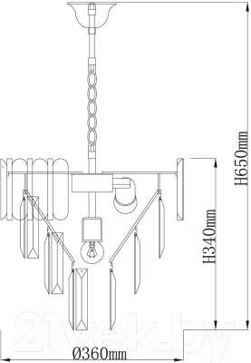 Люстра De City Бриз 111014205