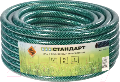 Шланг поливочный Энкор Стандарт 25м / 45952 - фото