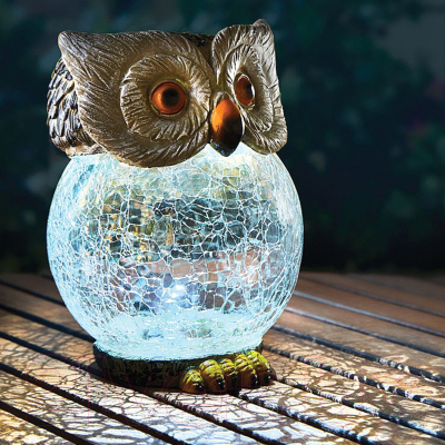 Садовая фигура-светильник Uniel USL-S-813/GT160 OWL / UL-00007867