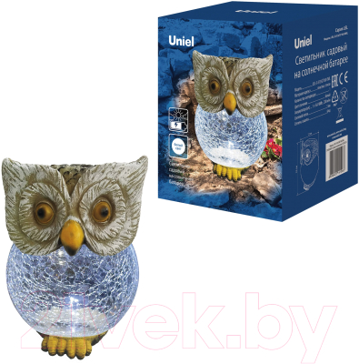 Садовая фигура-светильник Uniel USL-S-813/GT160 OWL / UL-00007867