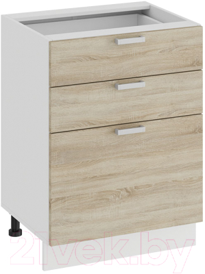 Шкаф-стол кухонный ТриЯ Гранита 1Н6Я3 - фото