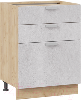 Шкаф-стол кухонный ТриЯ Гранита 1Н6Я3 - фото