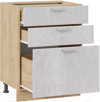 Шкаф-стол кухонный ТриЯ Гранита 1Н6Я3