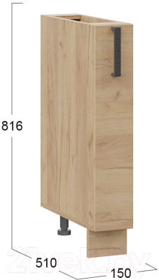 Шкаф карго ТриЯ Детройт 1Н15К (дуб крафт золотой)