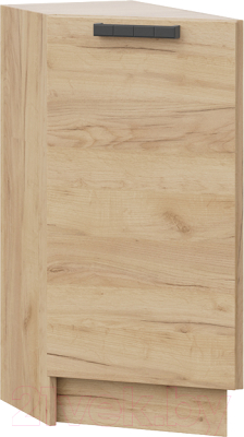 Шкаф-стол кухонный ТриЯ Детройт 1Н3Т (дуб крафт золотой) - фото