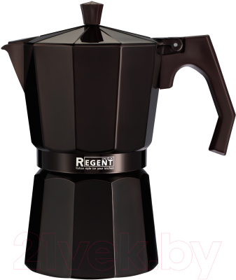 Гейзерная кофеварка Regent Inox Moka 93-MO-01-360 - фото