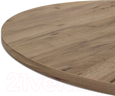 Обеденный стол Sheffilton SHT-TU15/90 ЛДСП (медный металлик/дуб галифакс табак)