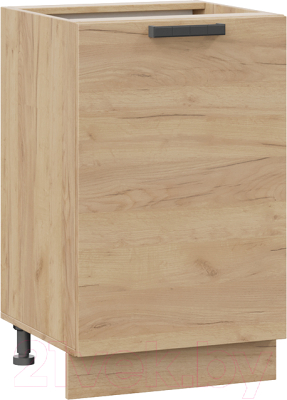 Шкаф-стол кухонный ТриЯ Детройт 1Н5 (дуб крафт золотой) - фото