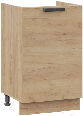 Шкаф под мойку ТриЯ Детройт 1Н5М (дуб крафт золотой) - фото