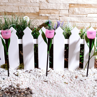 Светильник уличный Uniel Розовый тюльпан USL-C-451/PT305 / UL-00004276