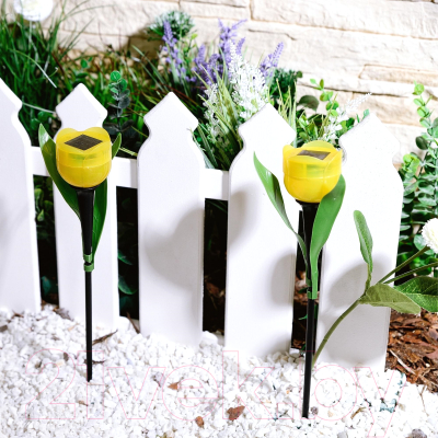 Светильник уличный Uniel Желтый тюльпан USL-C-452/PT305 / UL-00004277