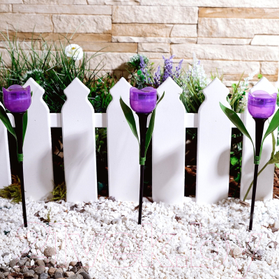 Светильник уличный Uniel Лиловый тюльпан USL-C-453/PT305 / UL-00004278