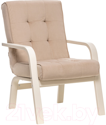 Кресло мягкое Импэкс Leset Модена (слоновая кость/V18/V18) - фото