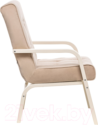 Кресло мягкое Импэкс Leset Модена (слоновая кость/V18/V18)