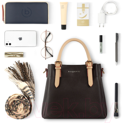 Сумка Bugatti Ella / 49362002 (темно-коричневый)