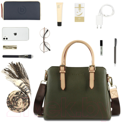 Сумка Bugatti Ella / 49362384 (оливковый)