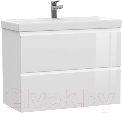 Тумба под умывальник Cersanit Moduo Slim 80 / 64126 - фото
