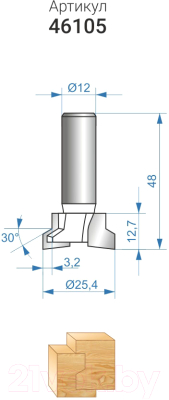 Фреза Энкор 46105